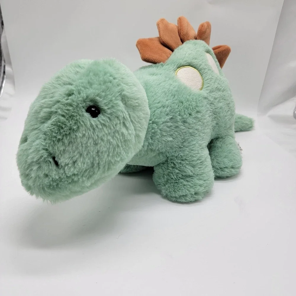 Huggable Cuddle & Calm Buddy Dinosaur Weighted Snug Buds 2.2 Lbs Pink Sky